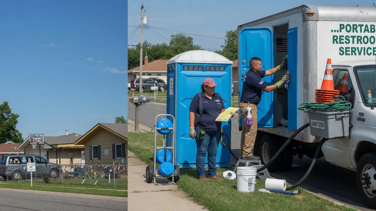 Portable Toilet Rental in Comfrey, MN near me